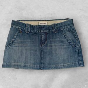 Abercrombie Denim Mini Skirt Size 2 - 100% Cotton